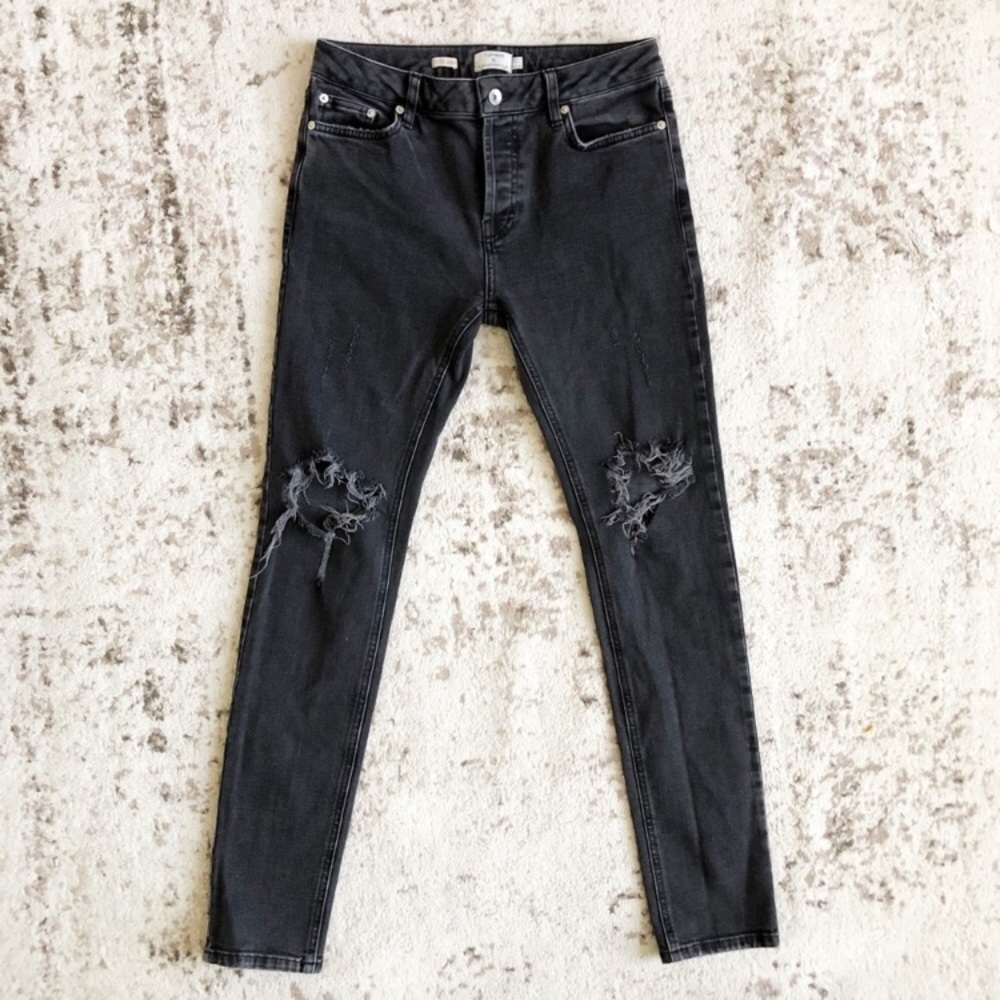 Topman Stretch Skinny Jeans Size 30